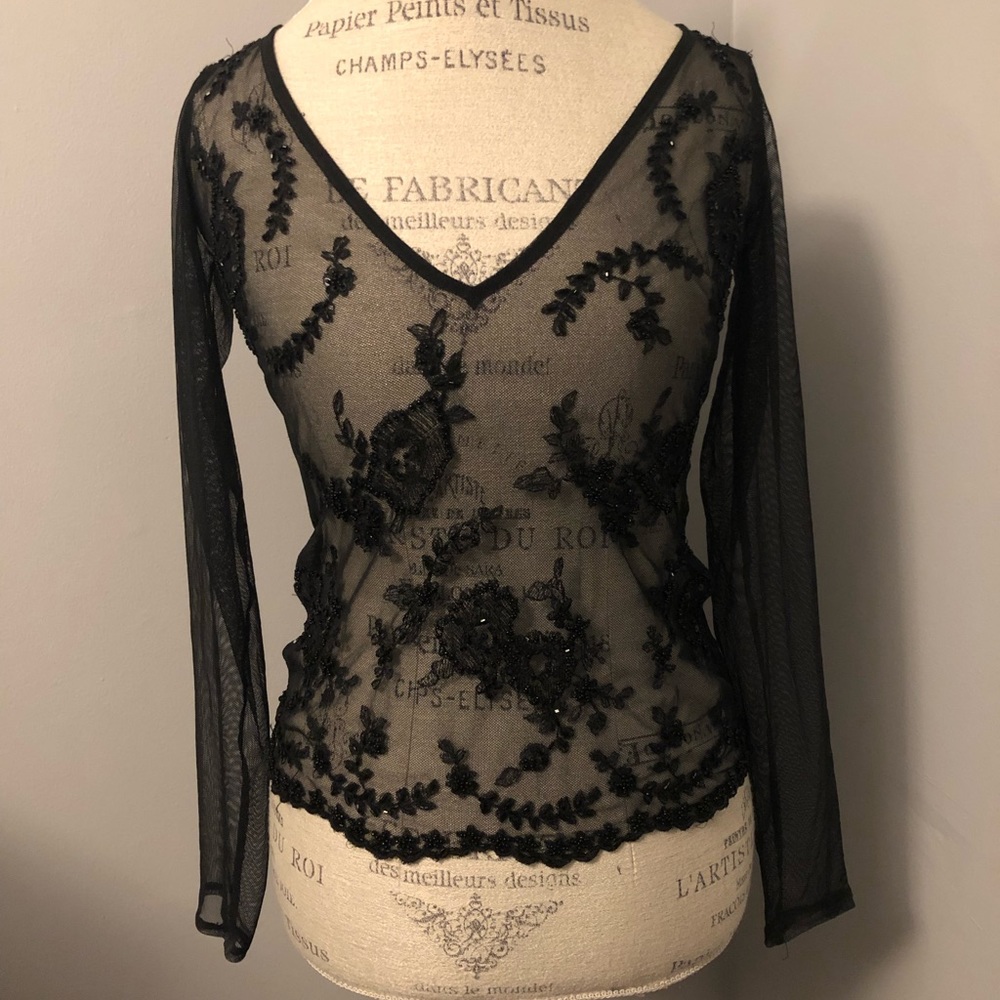 New York & Company Shear Top